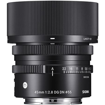 Used Sigma-45mm f/2.8 DG-DN Contemporary Lens-for Sony E-Mount-OB